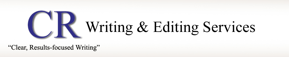 CR Writing & Editing Services